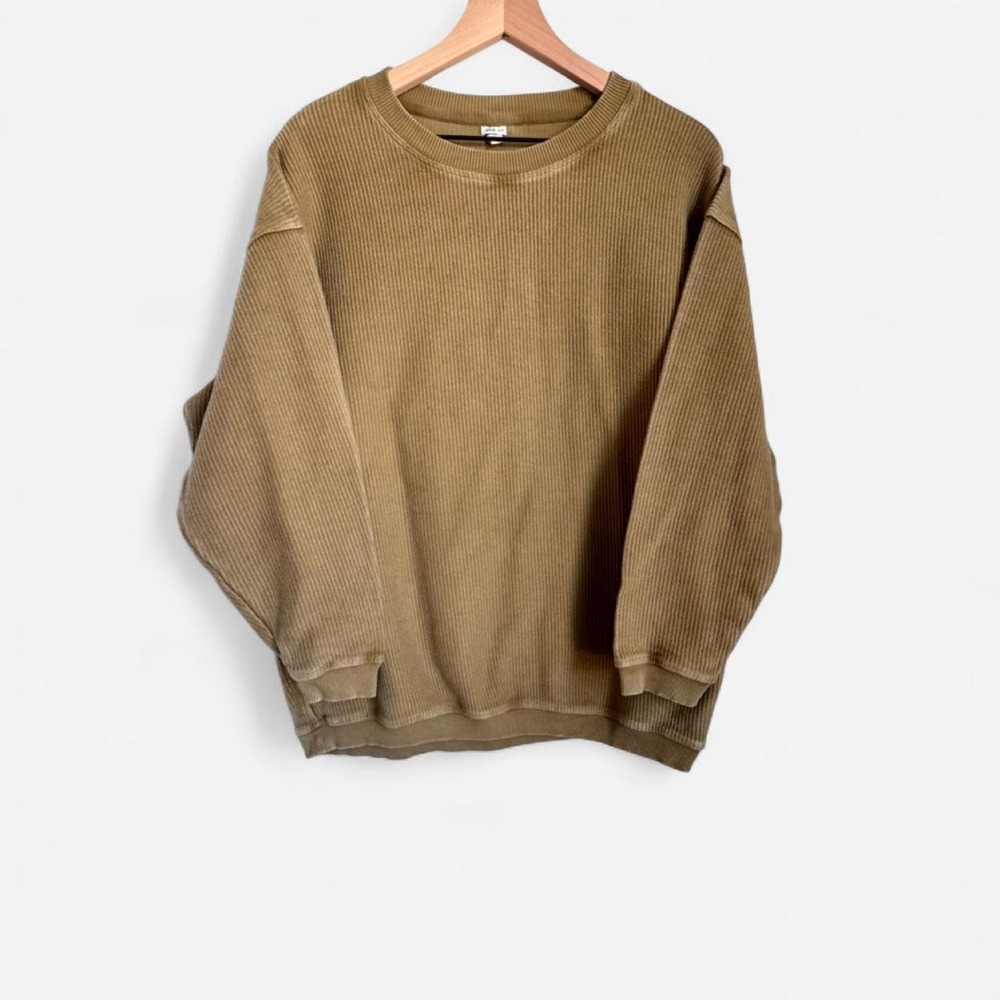 🤎 AERIE NEW LOVE CORDED OVERSIZED SWEATSHIRT 🤎